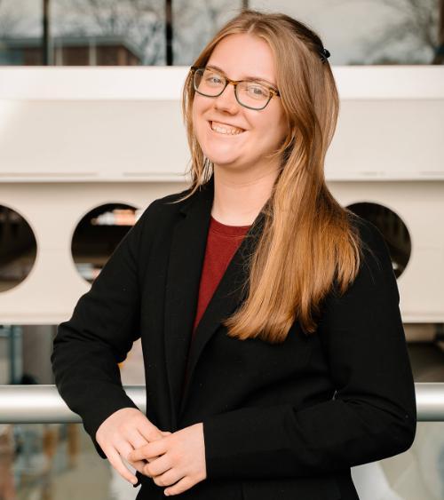 Riley Romer posing for picture